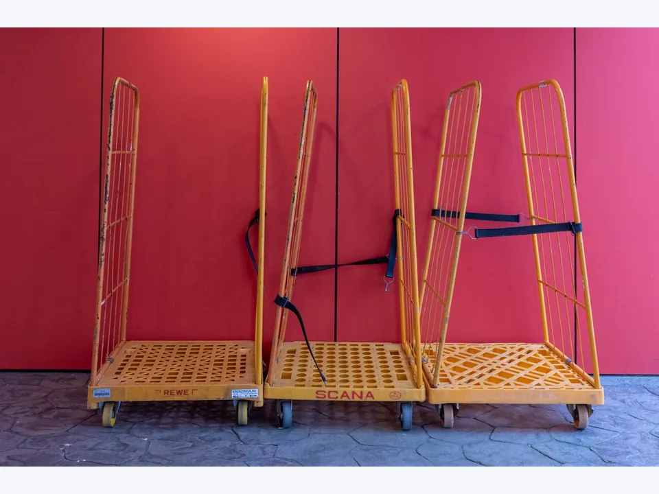Industrial Trolley Basket